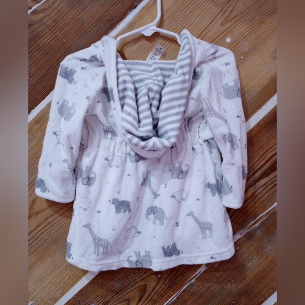 Baby bath robe 0-9 months unisex